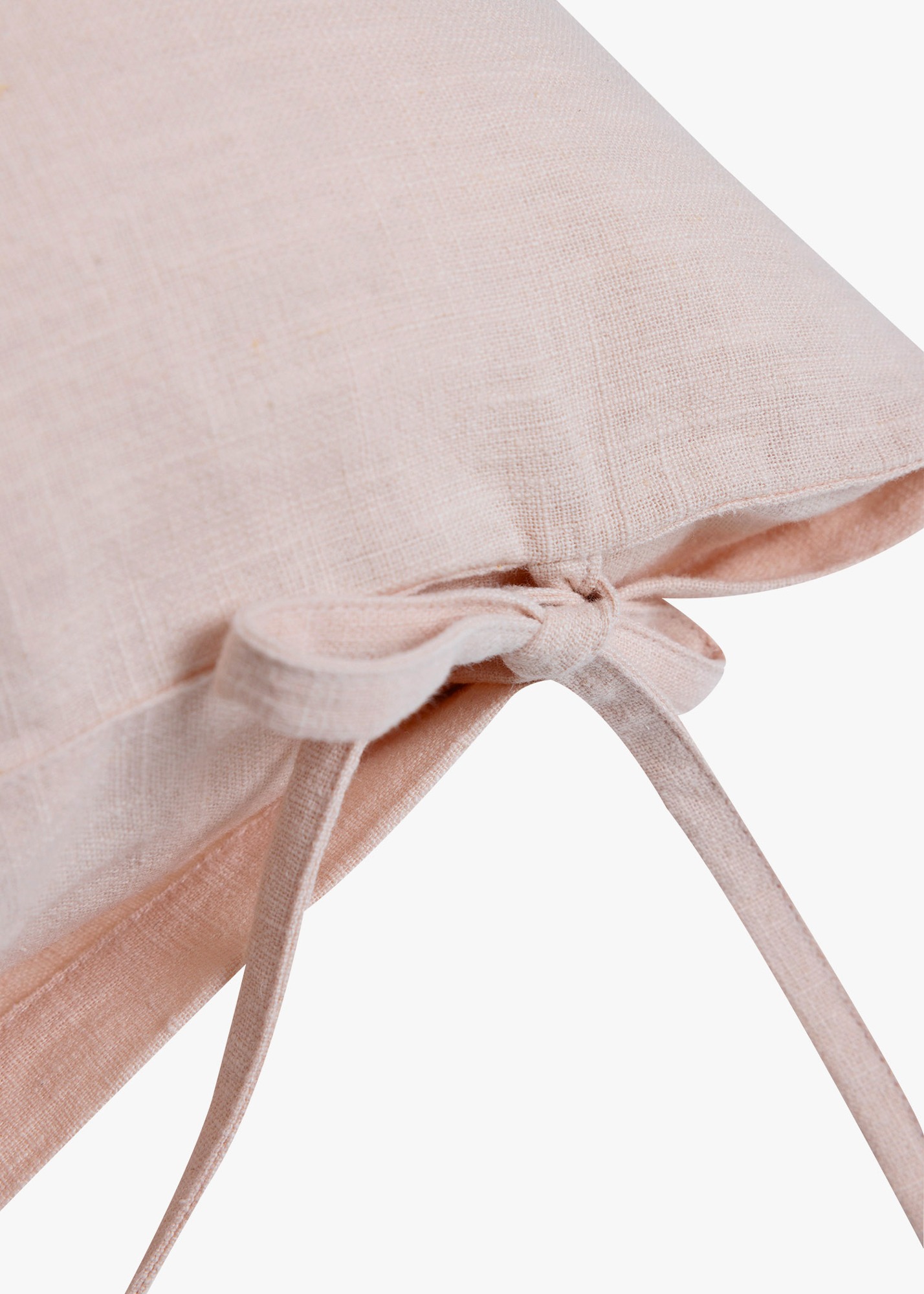 Linen Cushion Cover 60x40 Light Pink