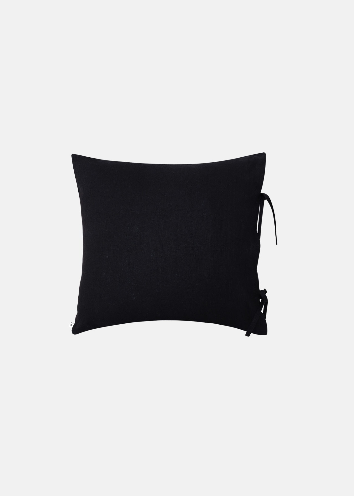 Linen Cushion Cover 50x50 Black