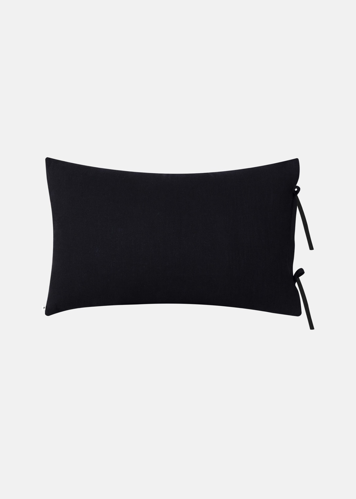 Linen Cushion Cover 60x40 Black