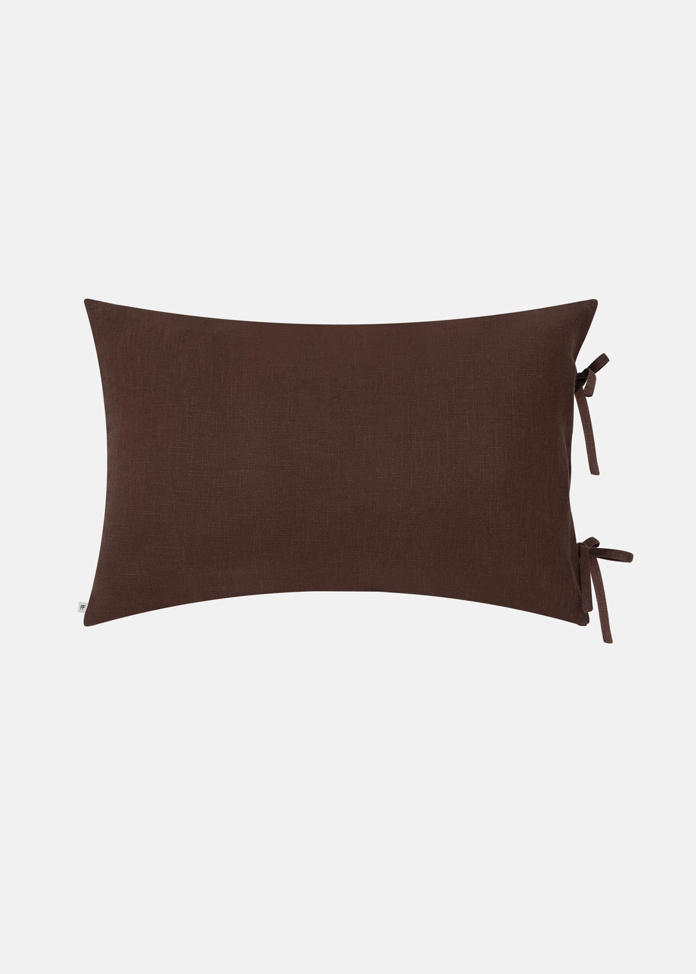 Linen Cushion Cover 60x40 Brown
