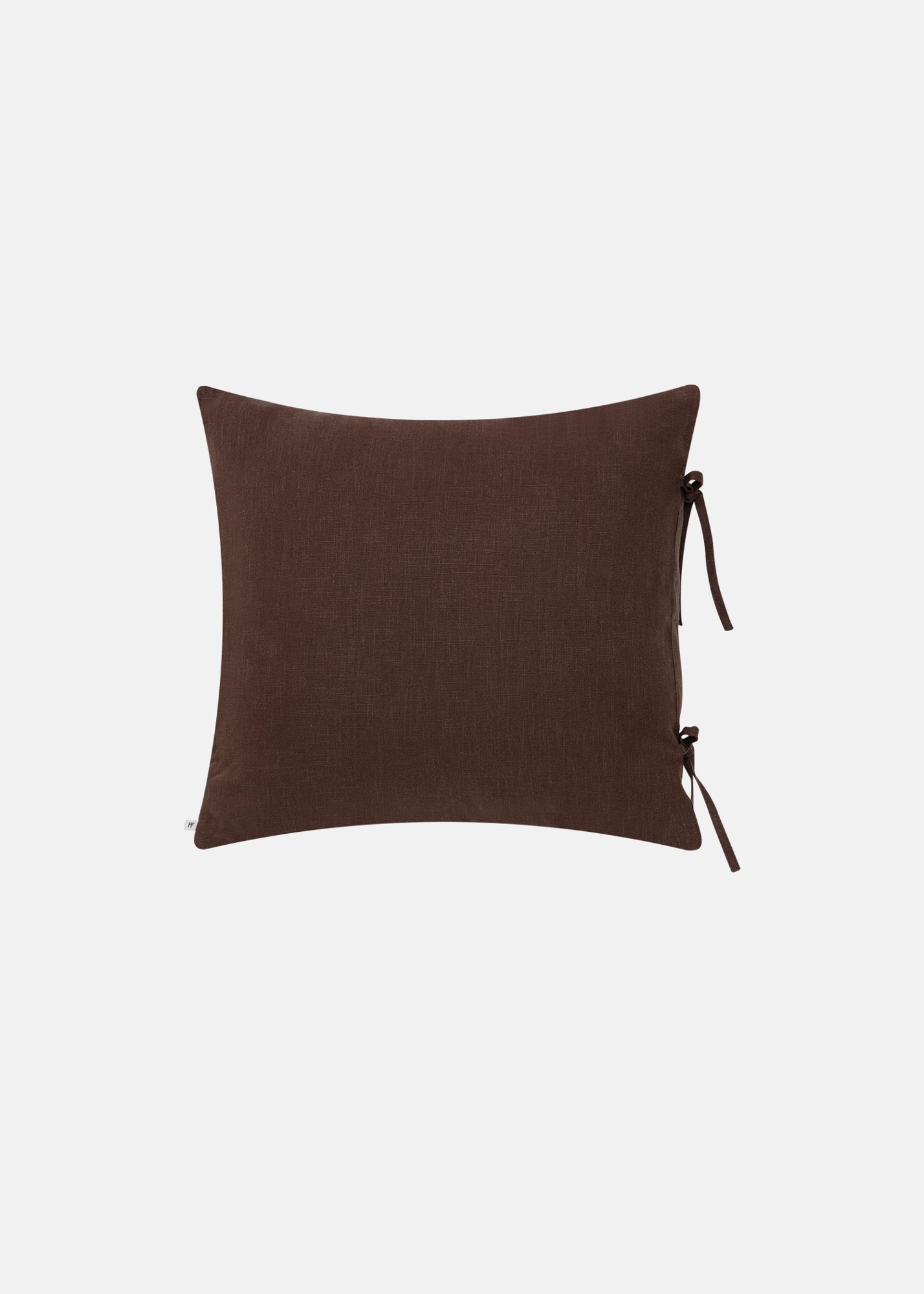 Linen Cushion Cover 50x50 Brown