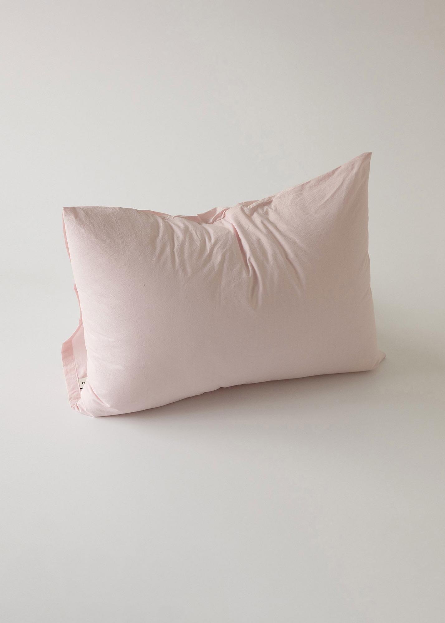 Cotton Pillow Cover Light Pink