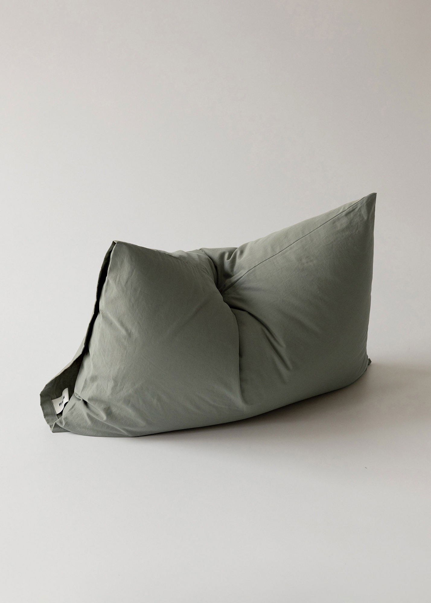 Linen Cotton Pillow Cover Olive Green