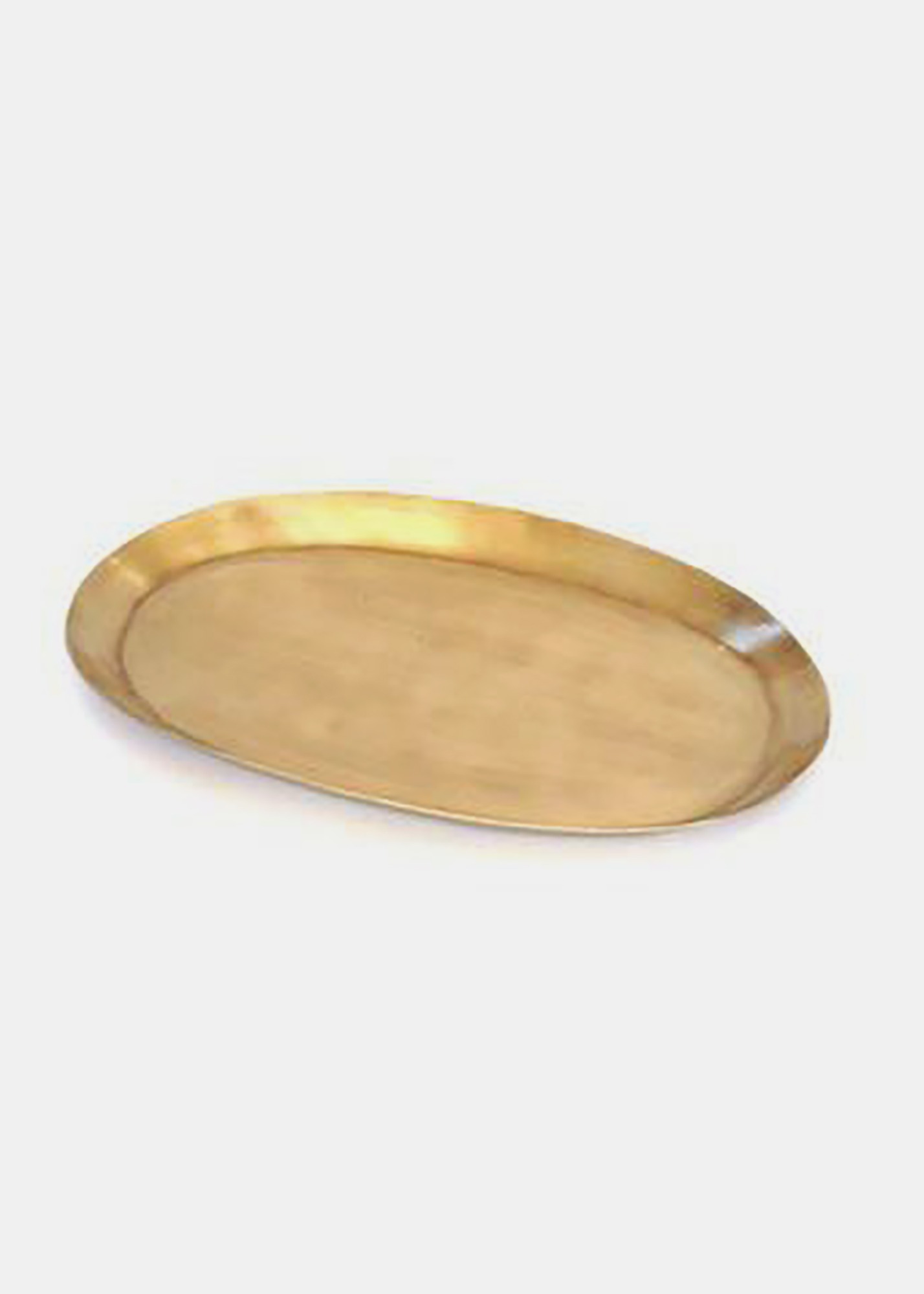 Brass Tray Oval Medium