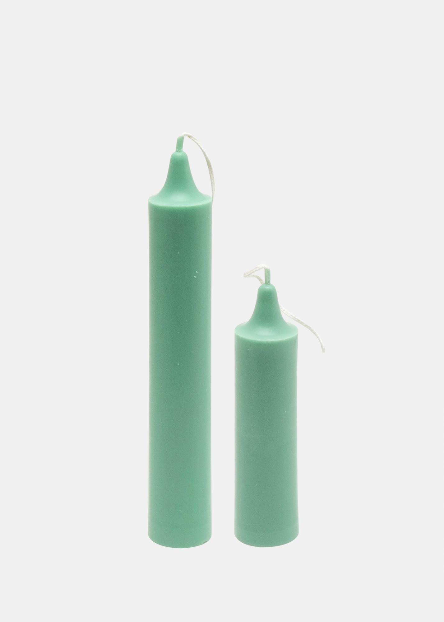 Column Candle Forest Green