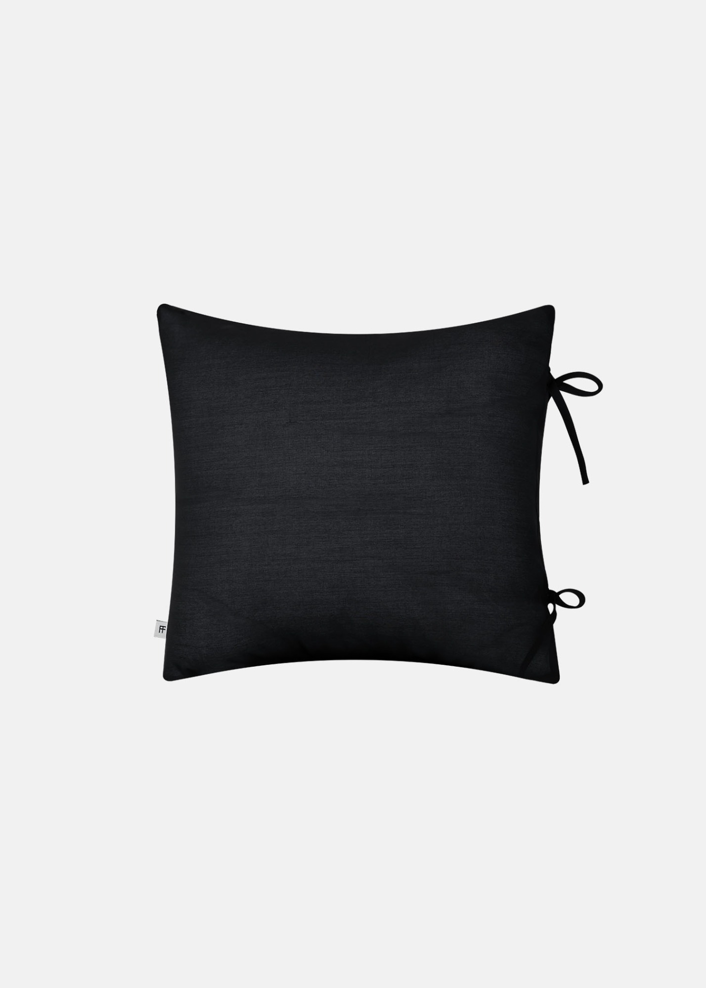Silk Cushion Cover 50x50 Black