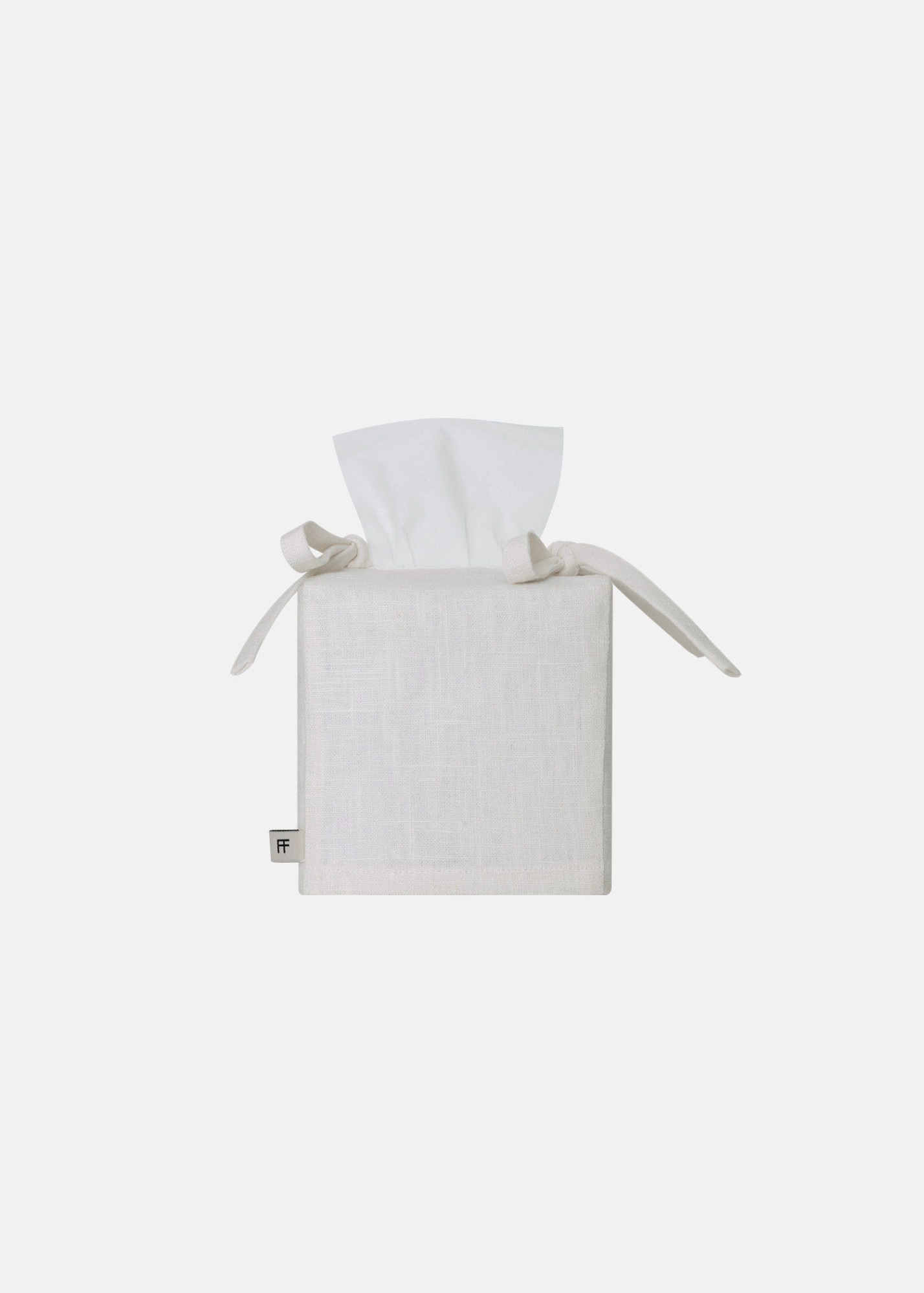 Linen Tissue Cover S White