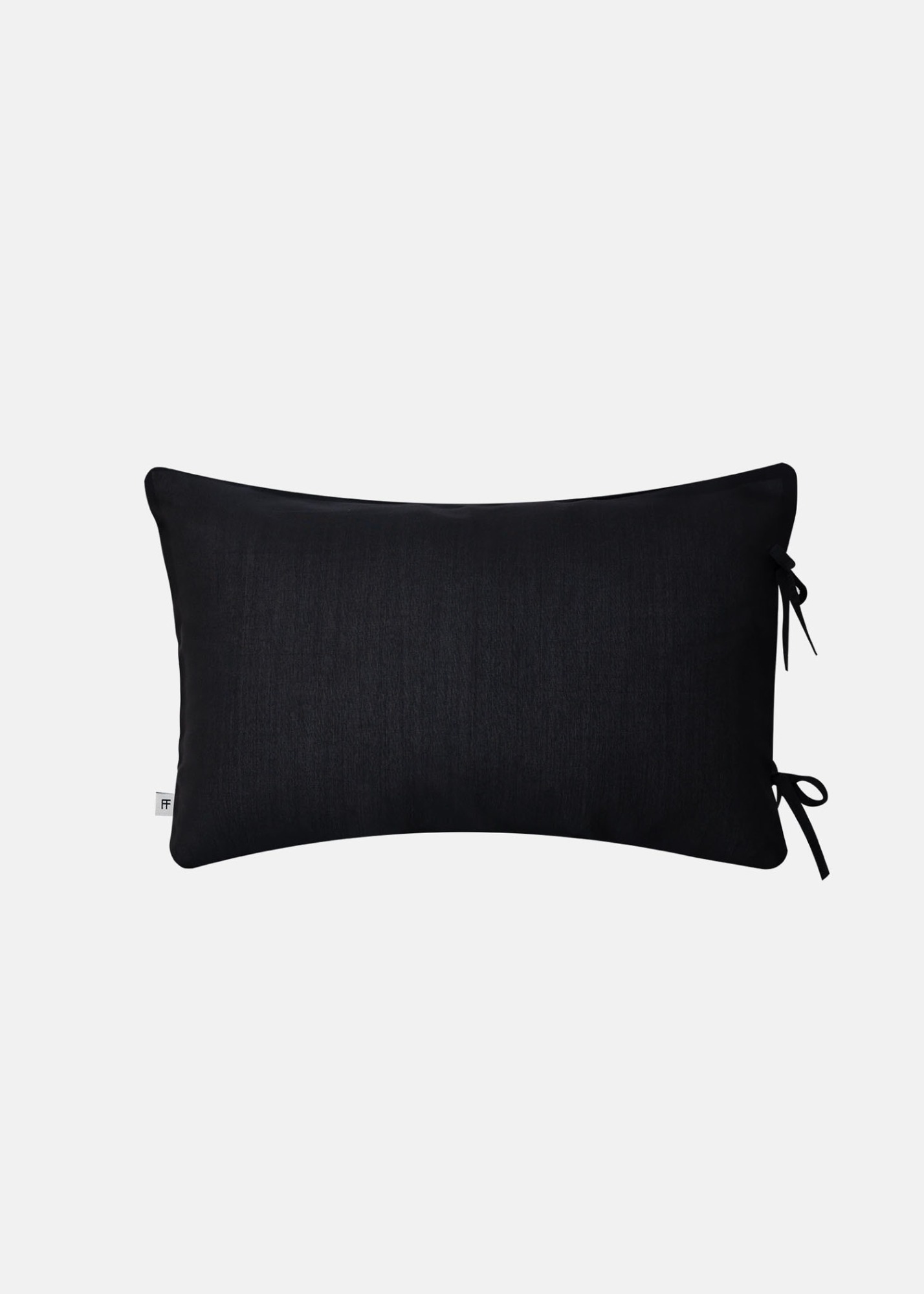 Silk Cushion Cover 60x40 Black