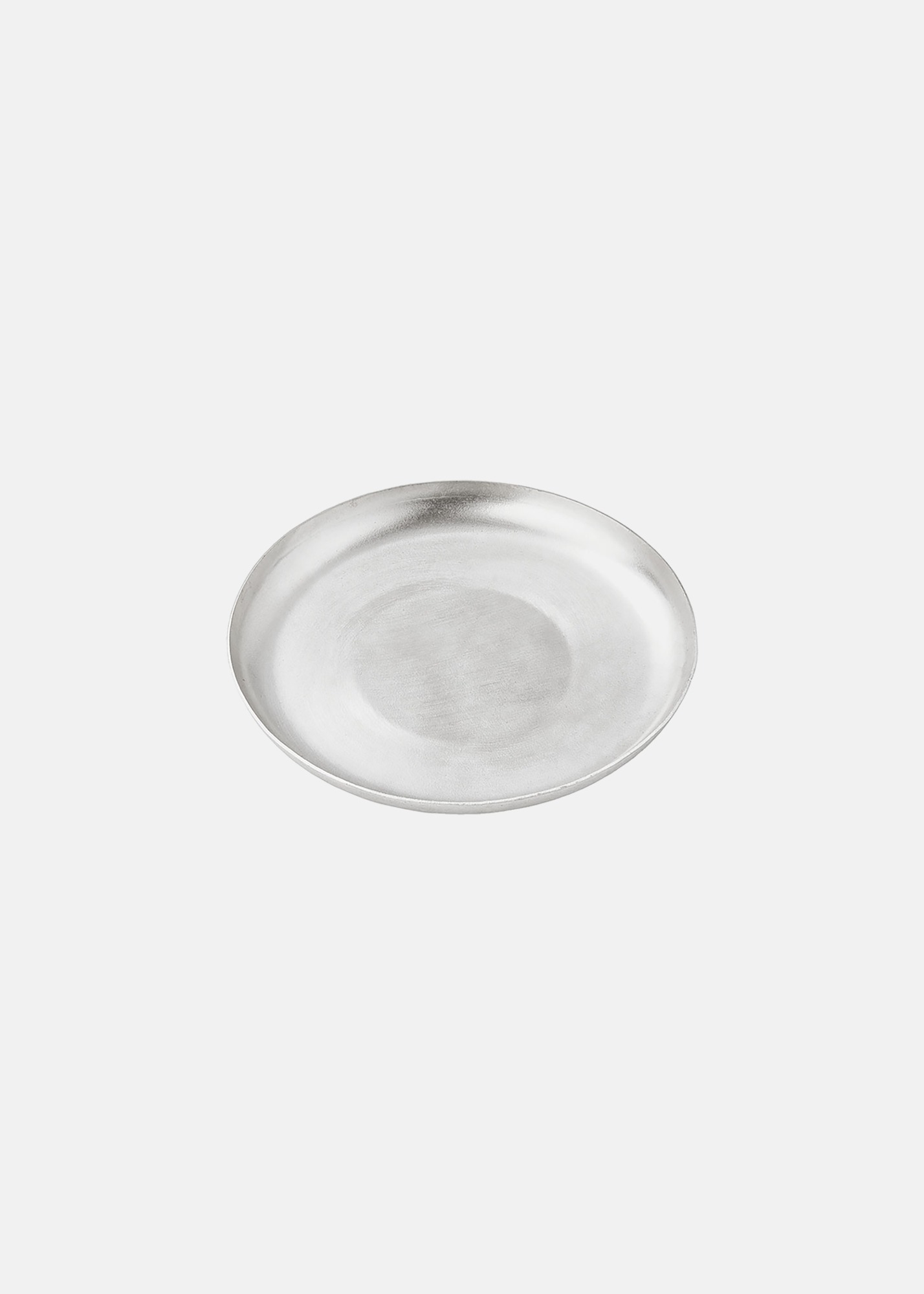Silver Plate Round Medium