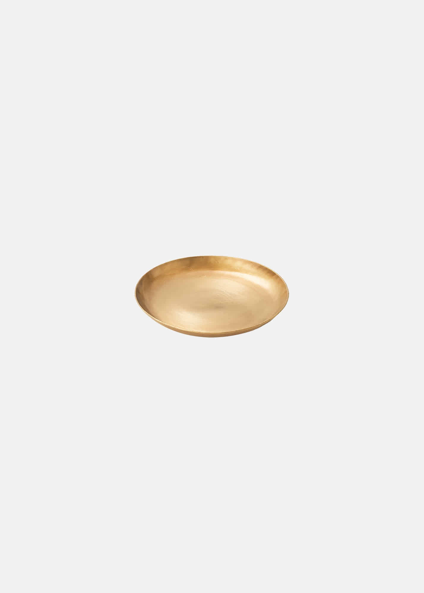 Brass Round Plate Small