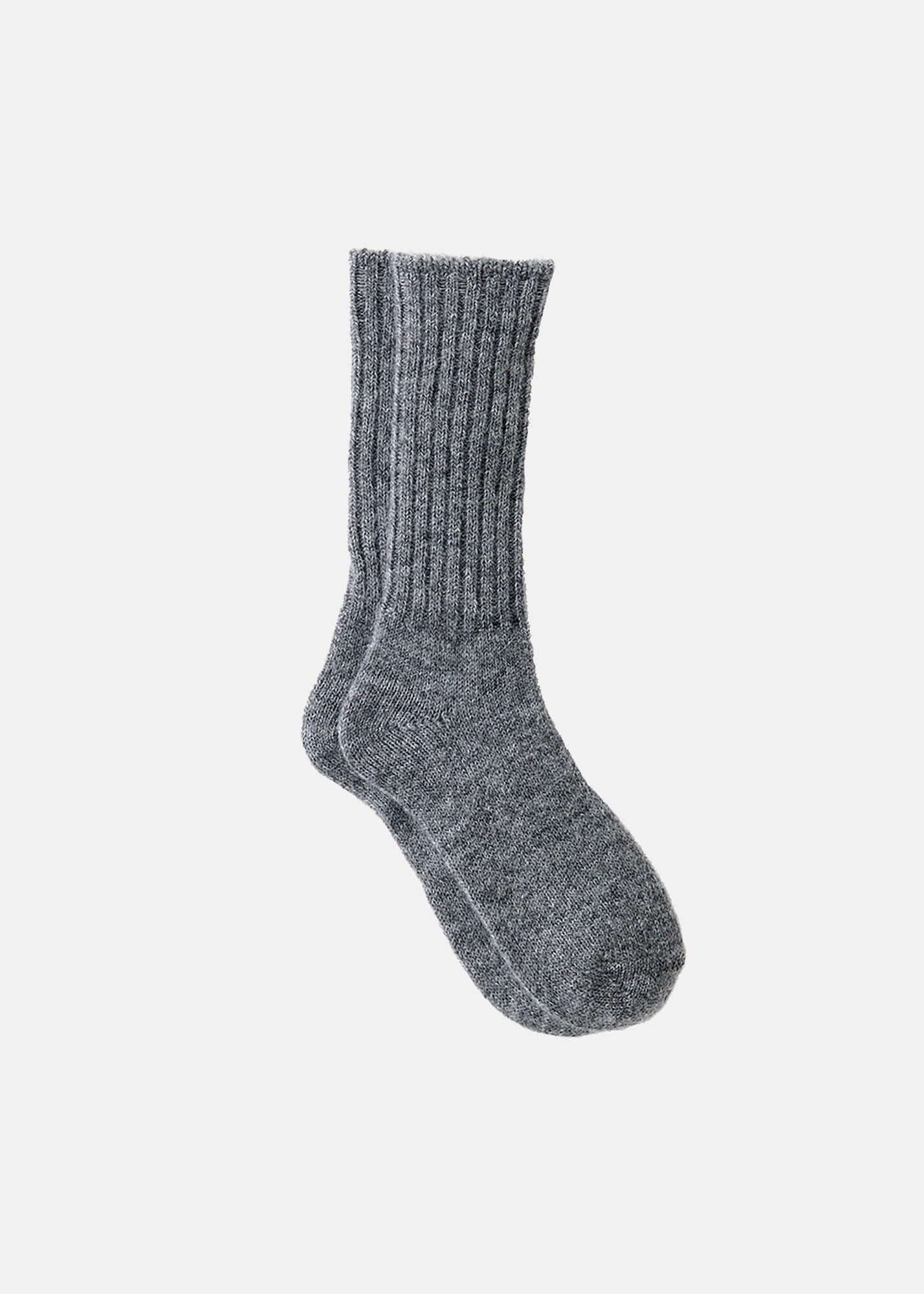 Mohair Socks Grey
